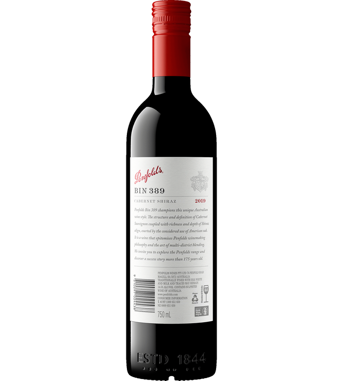 Bin 389 Cabernet Shiraz 2019
